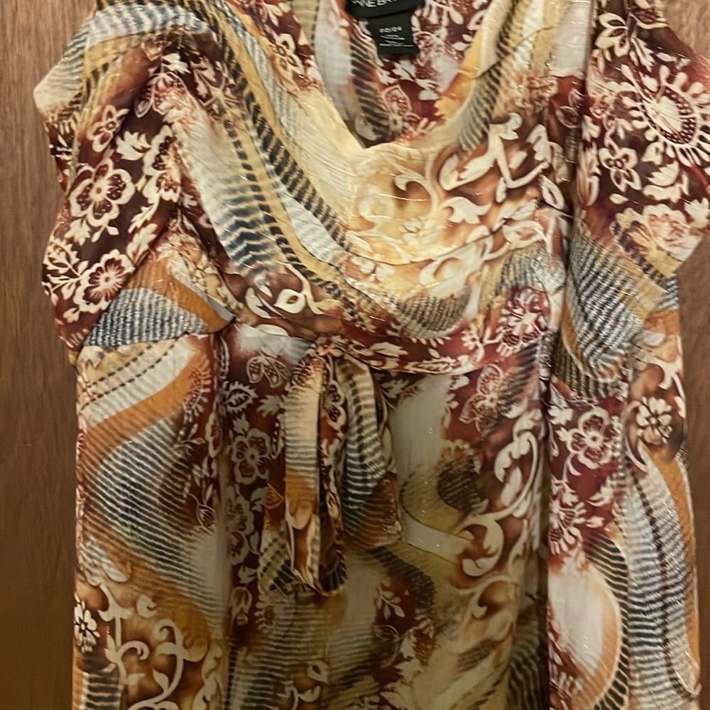 Lane Bryant strappy blouse​​​ - Picture 3 of 4